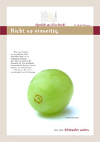 Apoam - Nicht so einseitig. Apoam - Nicht so einseitig.
