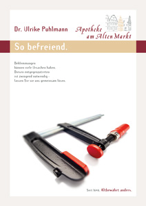 Plakat: So befreiend.