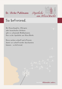 Plakat: So befreiend.