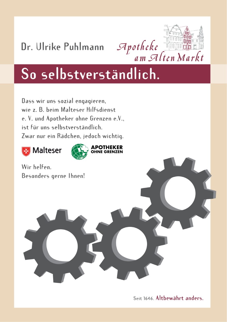 Apotheke am Alten Markt - Poster - Bleistift