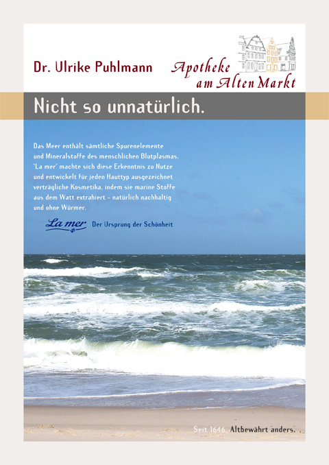 Plakat: Nicht so unnatürlich.