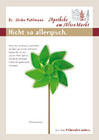 Plakat: Nicht so allergisch.