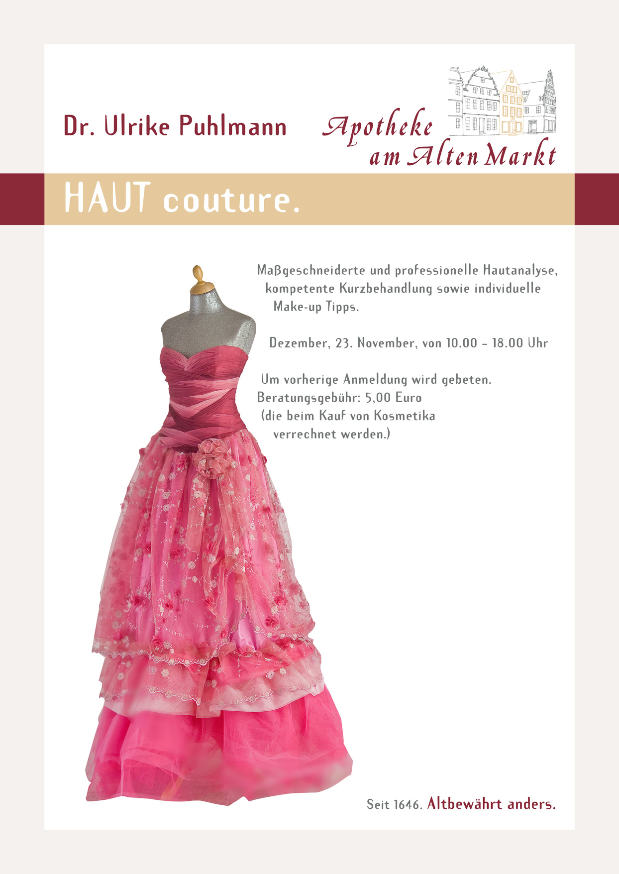 Plakat: HAUT couture.