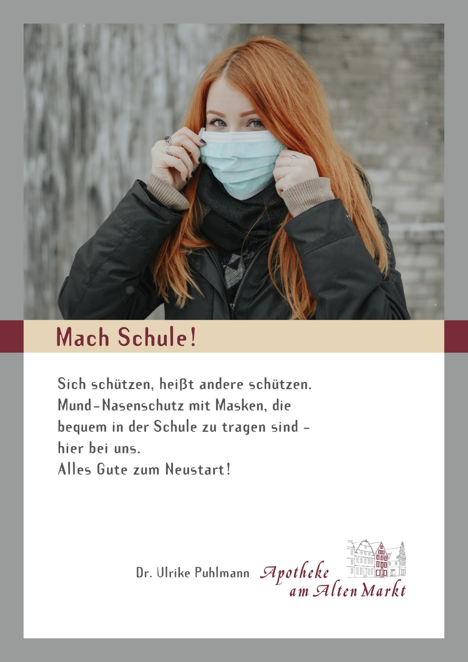 Apotheke am Alten Markt - Poster-Maske