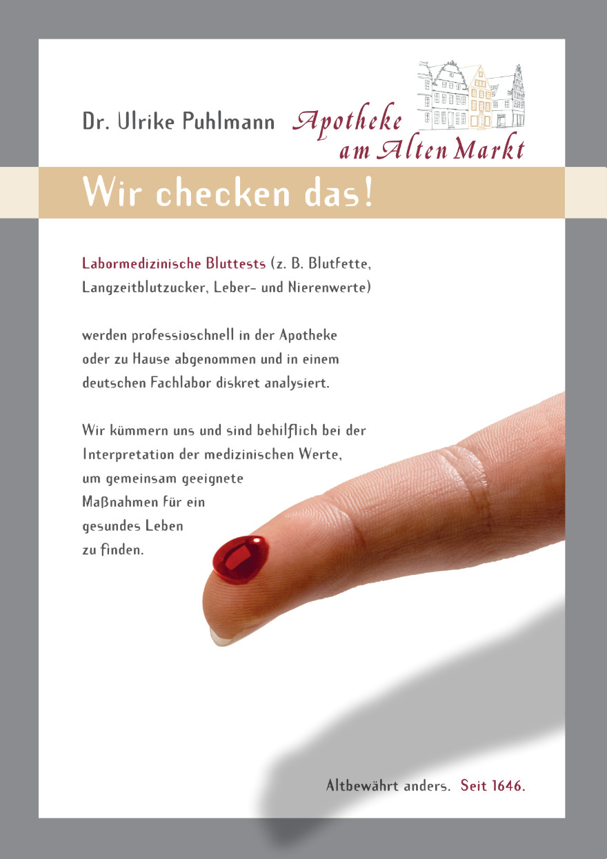 Apotheke am Alten Markt - Plakat - Wir checken das