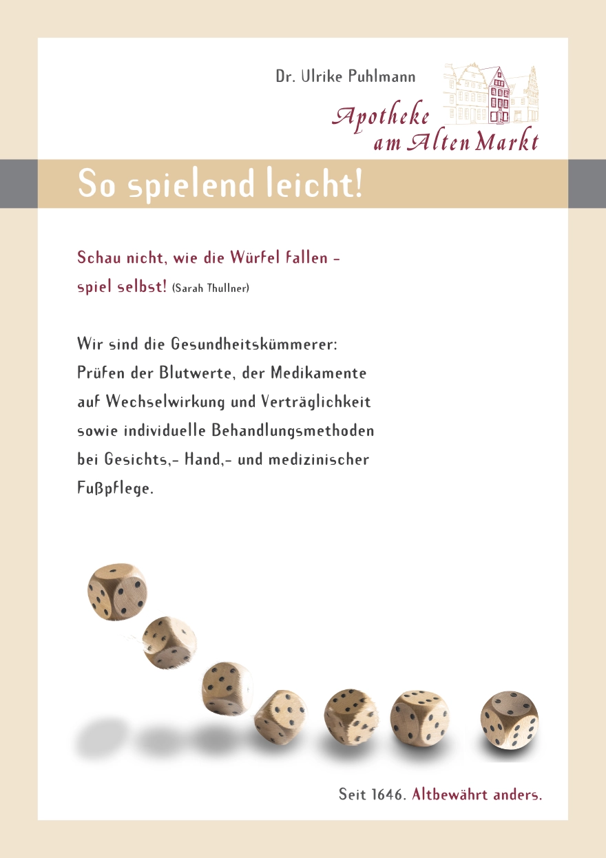 Apothek am Alten Markt - So spielend leicht!